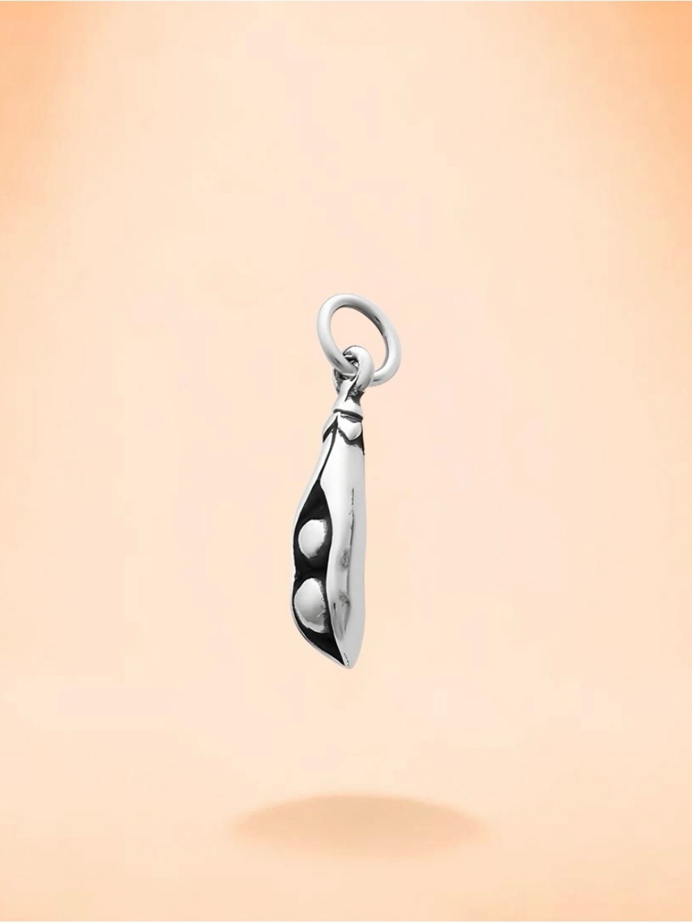 James Avery Sterling Silver Peapod Pendant Charm